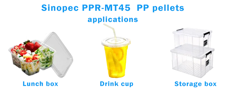 application of Sinopec PPR-MT45 PP